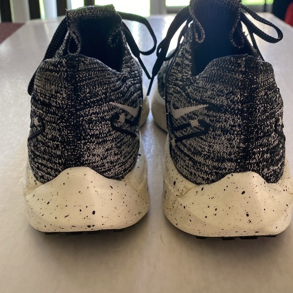 NIKE Pegasus Turbo Next Nature ZoomX Foam Black/White Sneakers DM3414-005 Sz 10 - Picture 5 of 9